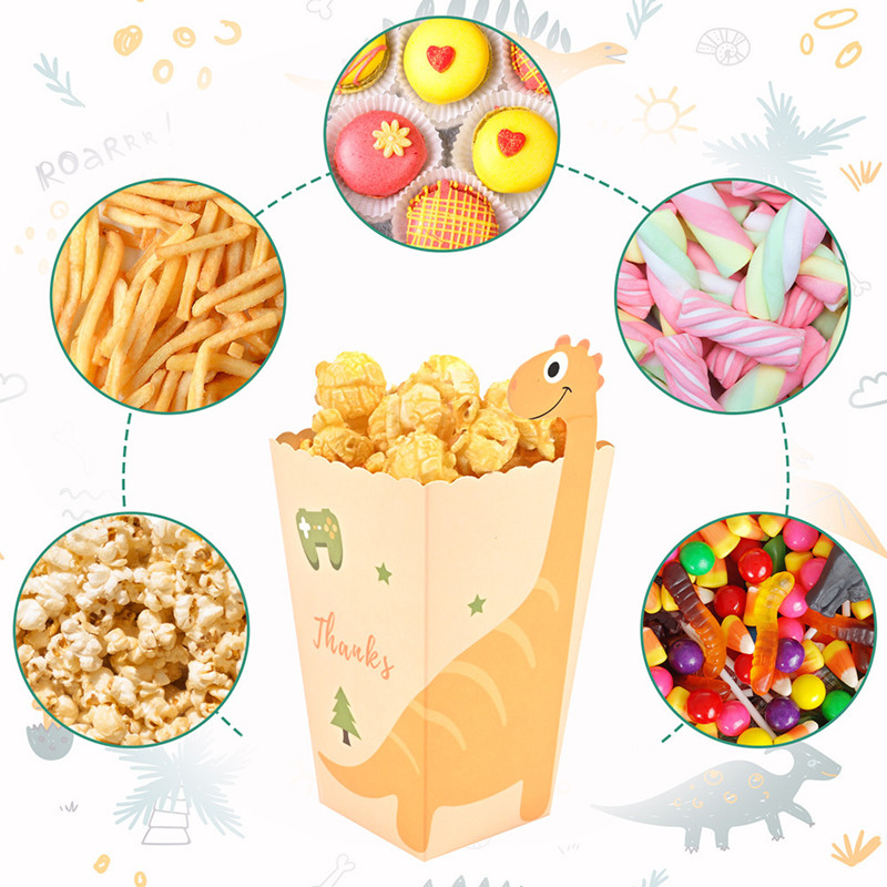 4 Adet Karikatür Dinozor Kutul - Event Party Box incelemesi ve fiyatı