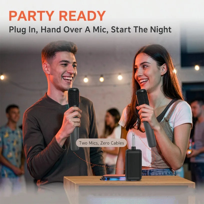 Kablosuz Mikrofon Çift El Tipi - Event & Party Supply incelemesi ve fiyatı