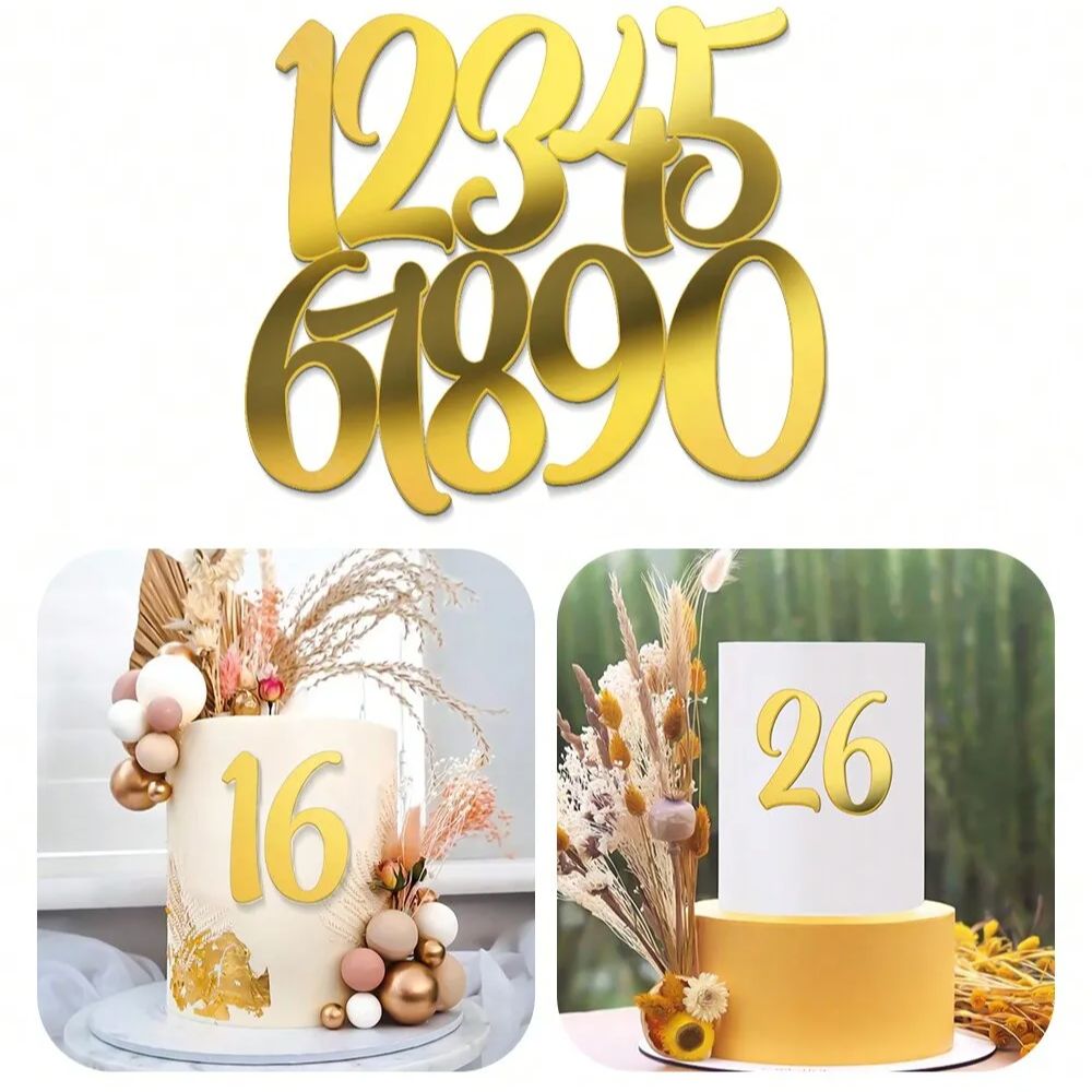 1 takım Altın Ayna Akrilik A-Z - Event Z incelemesi ve fiyatı