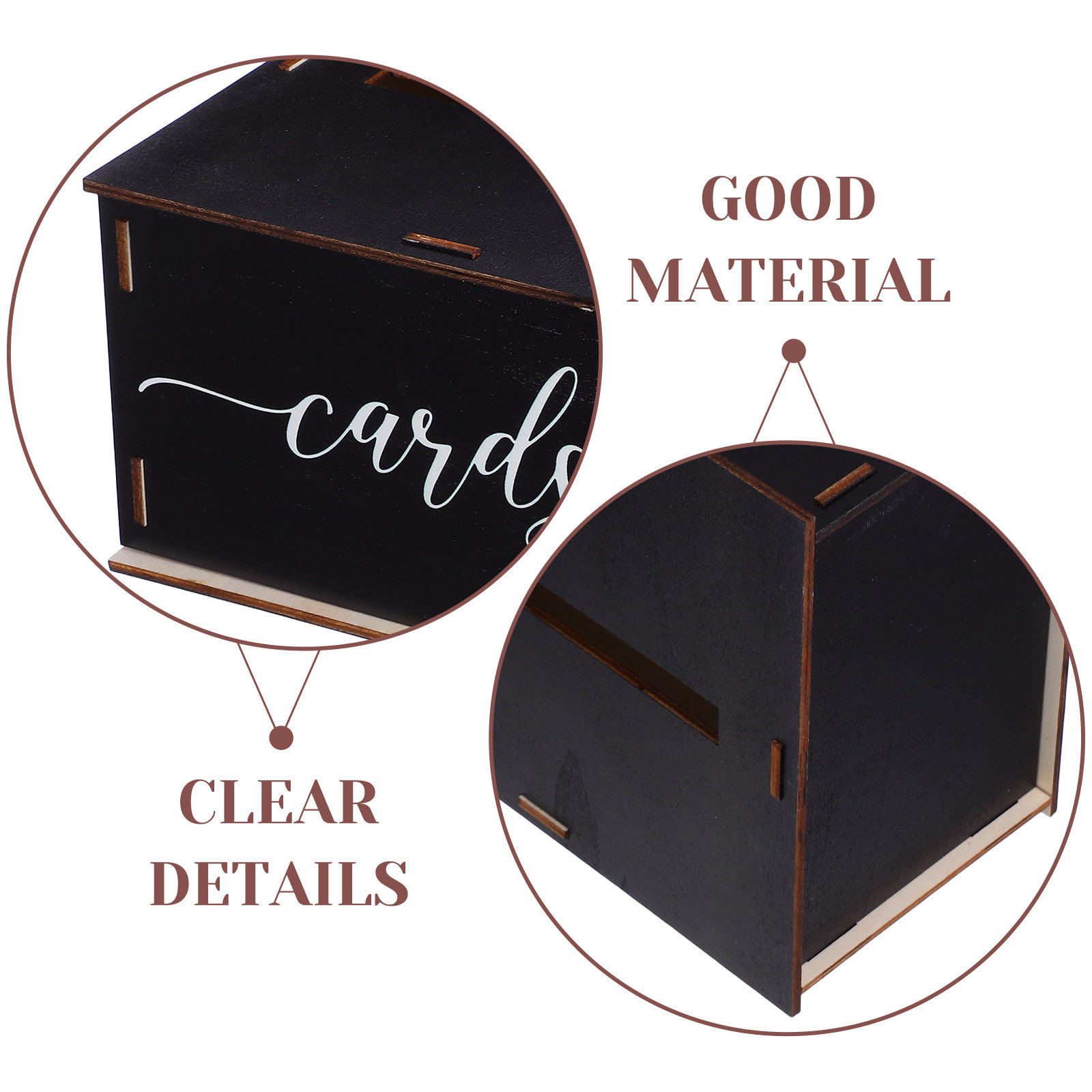 Ahşap Düğün Kart Kutusu Rustik - Event Party Box incelemesi ve fiyatı