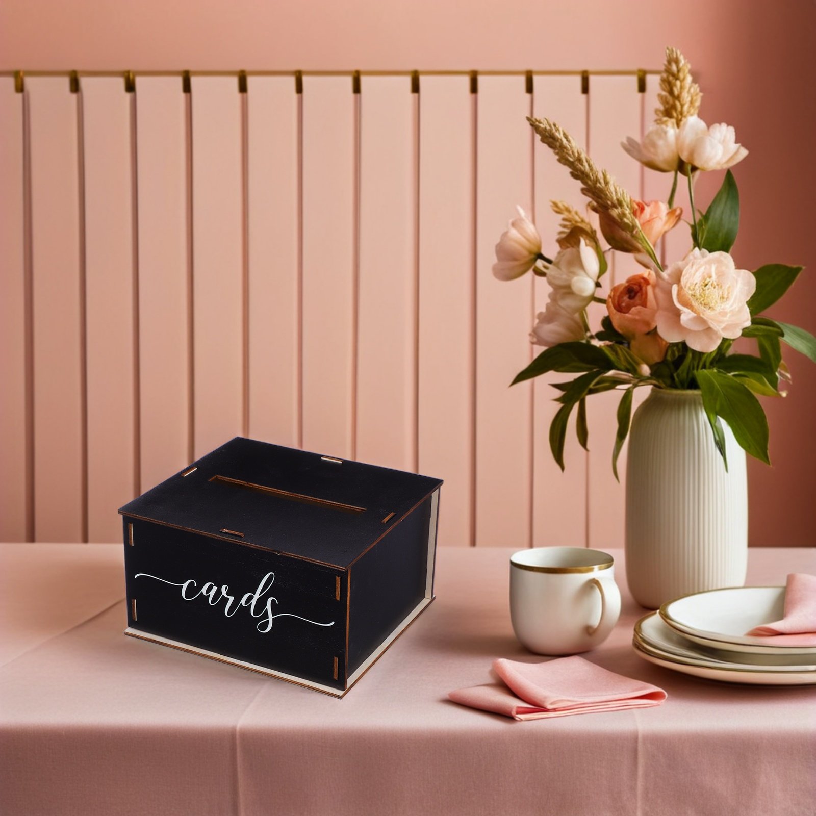 Ahşap Düğün Kart Kutusu Rustik - Event Party Box incelemesi ve fiyatı