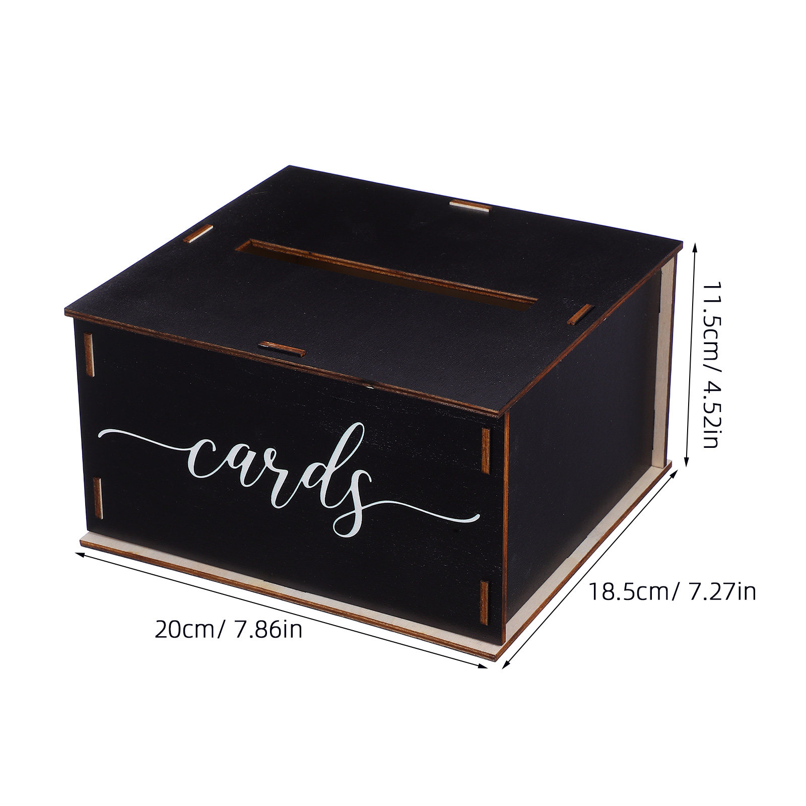 Ahşap Düğün Kart Kutusu Rustik - Event Party Box incelemesi ve fiyatı